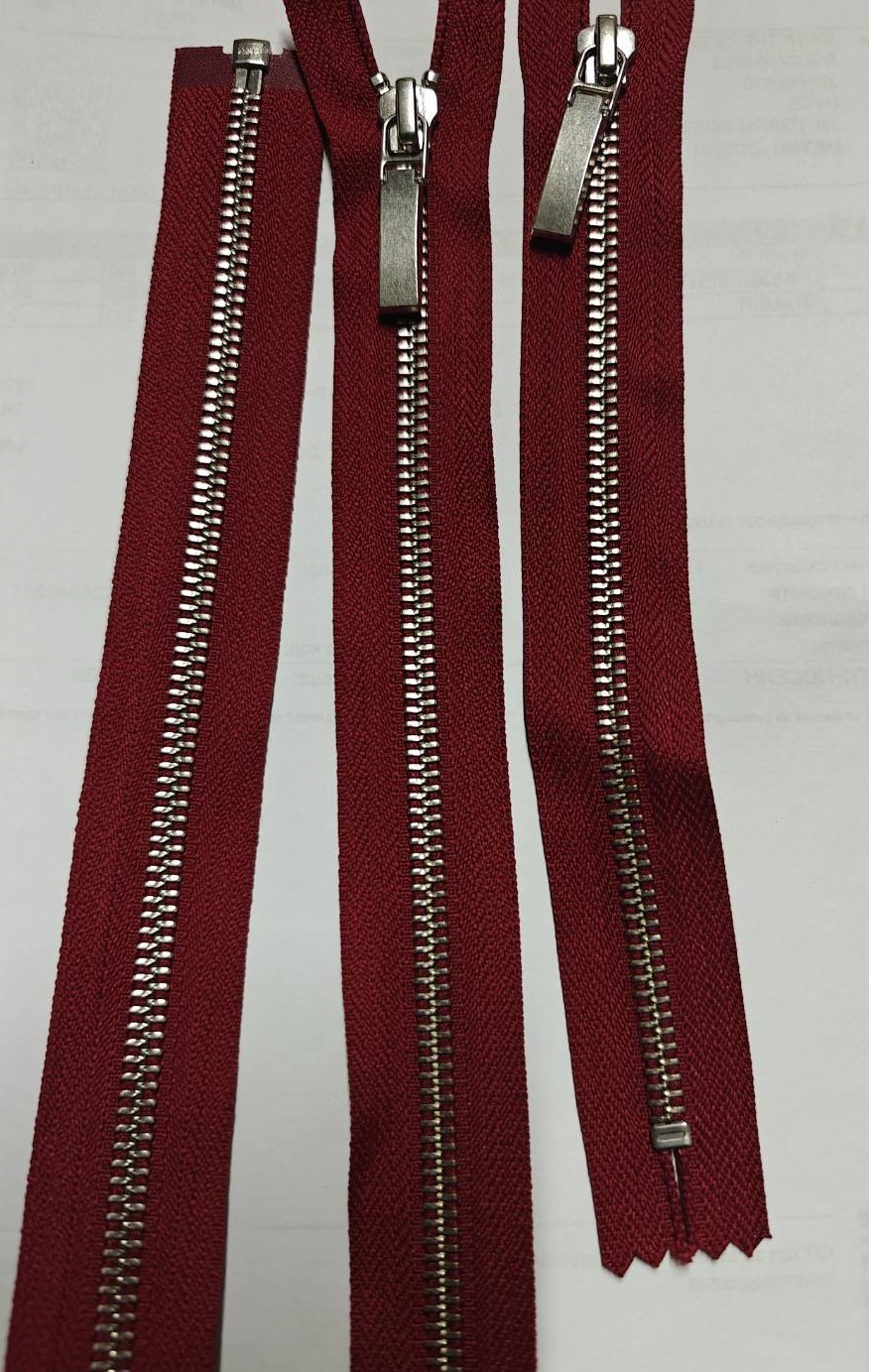 Метален делим цип, YKK, T5, 20 - 80 см