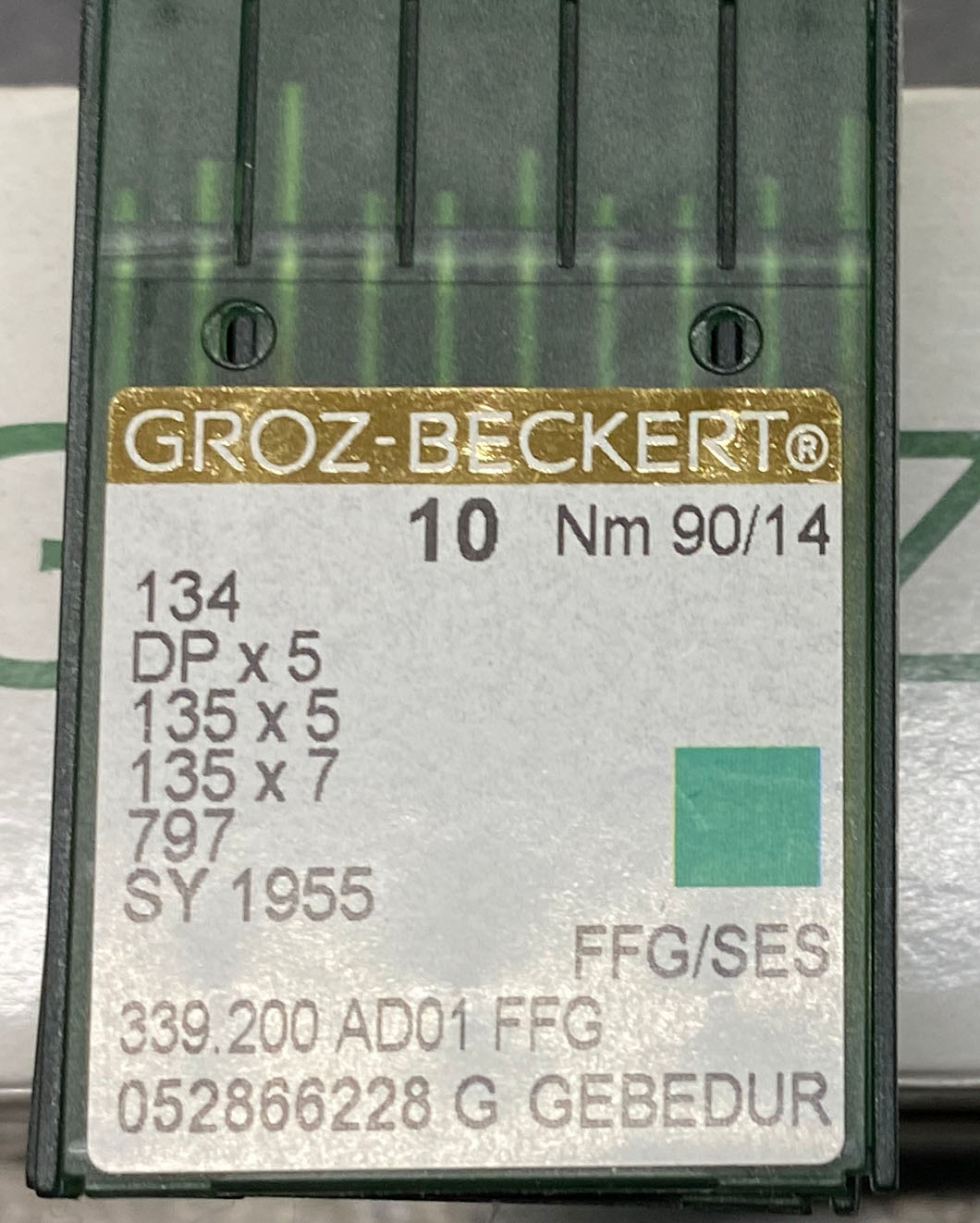 GROZ- BECKERT 135x5 GEBEDUR 90 Златни