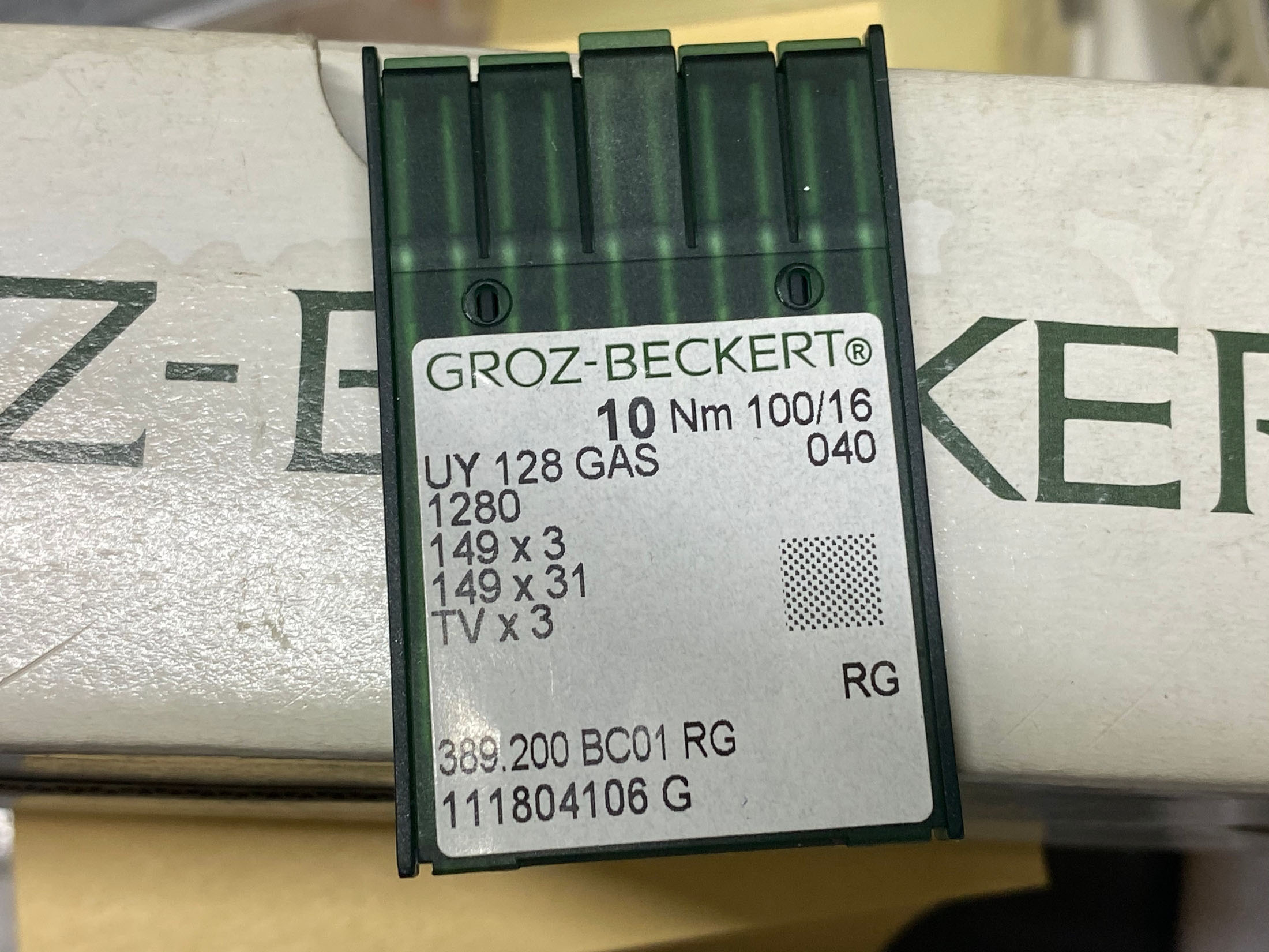 GROZ- BECKERT UY 128 GAS 100 RG