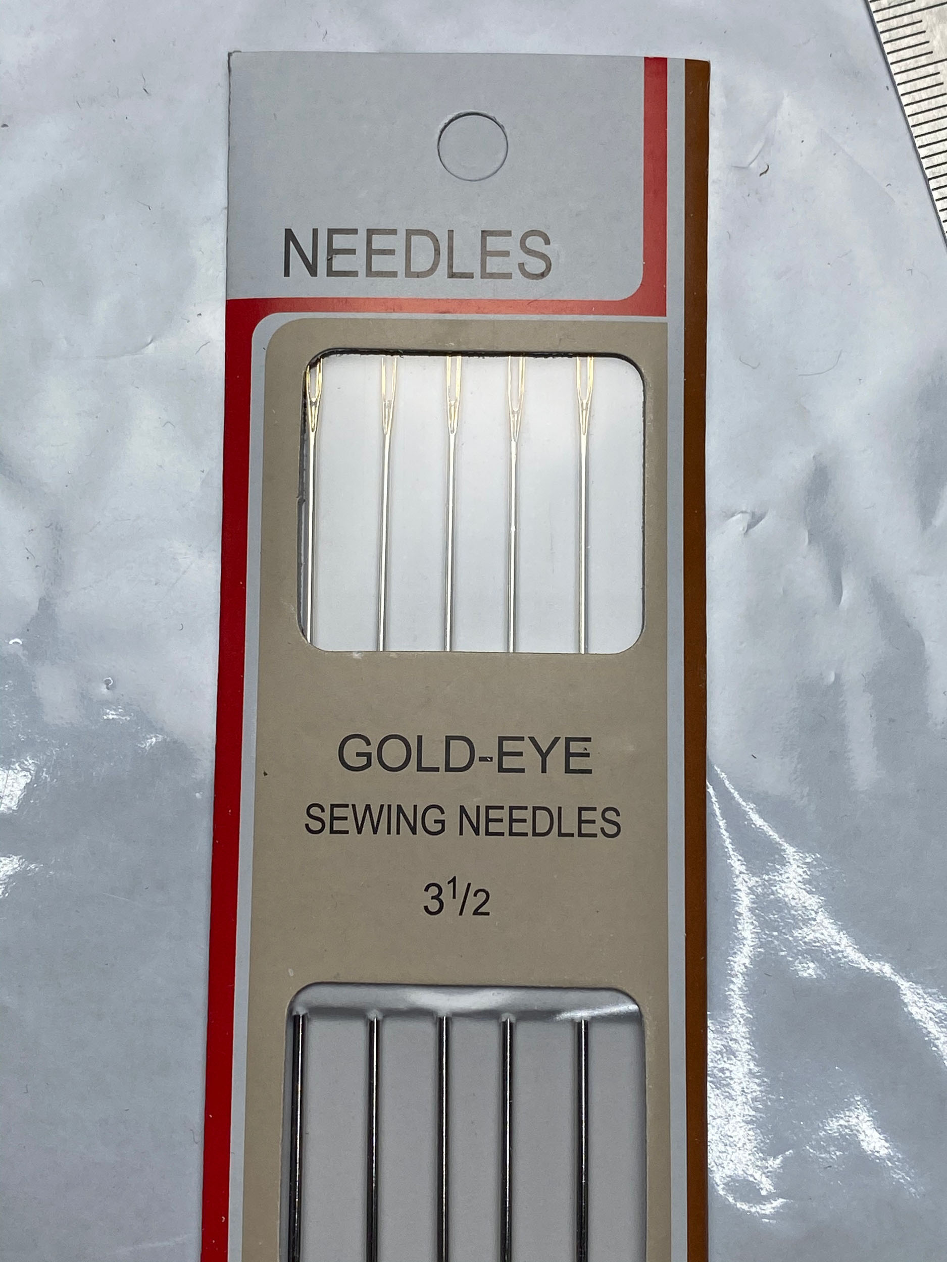 Ръчни игли комплект, Golden eye 3/1.2 11 cм